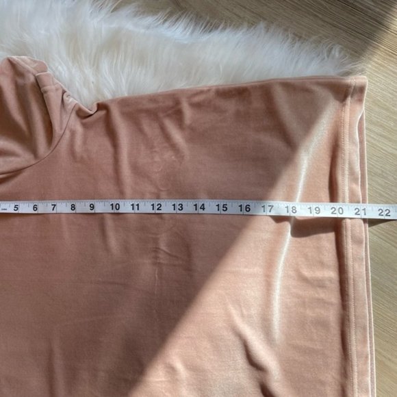 Madewell Velvet Mock Neck Top - Picture 10 of 12